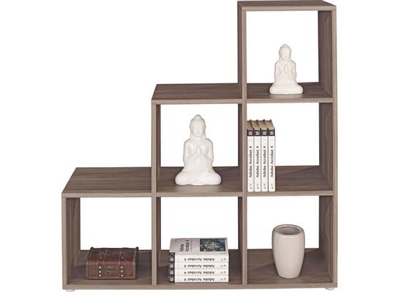 Deliaca Stena Pisa 3 - tmavohnedá, Moderný, drevo (112/114/35cm) Deliaca Stena Pisa 3 - tmavohnedá, Moderný, drevo (112/114/35cm)