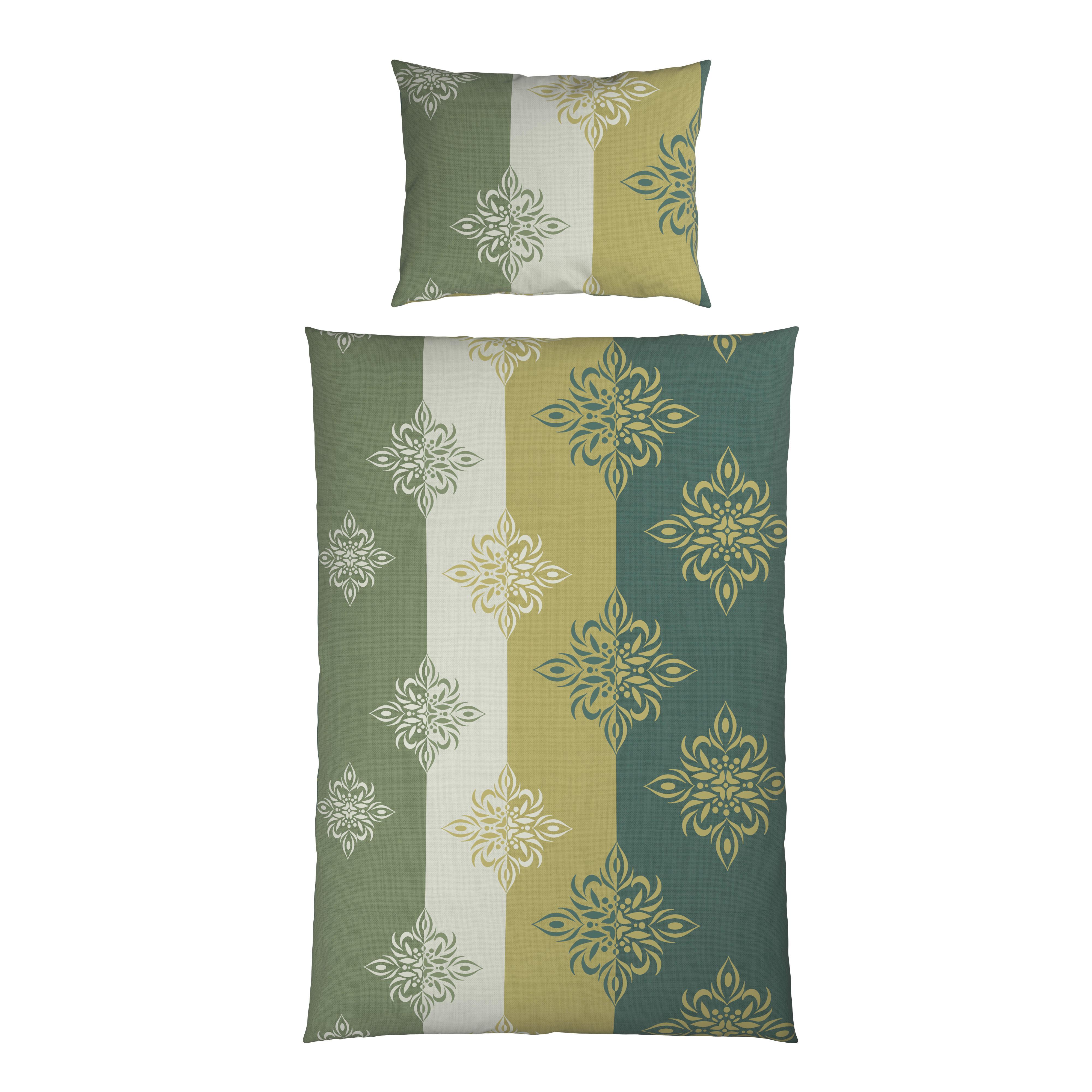 BETTWÄSCHE VIMMERBY - Grün, MODERN, Textil - Luca Bessoni