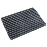 BADEMATTE WHITE ROCK - Grau, MODERN, Textil (45/70cm) - Luca Bessoni