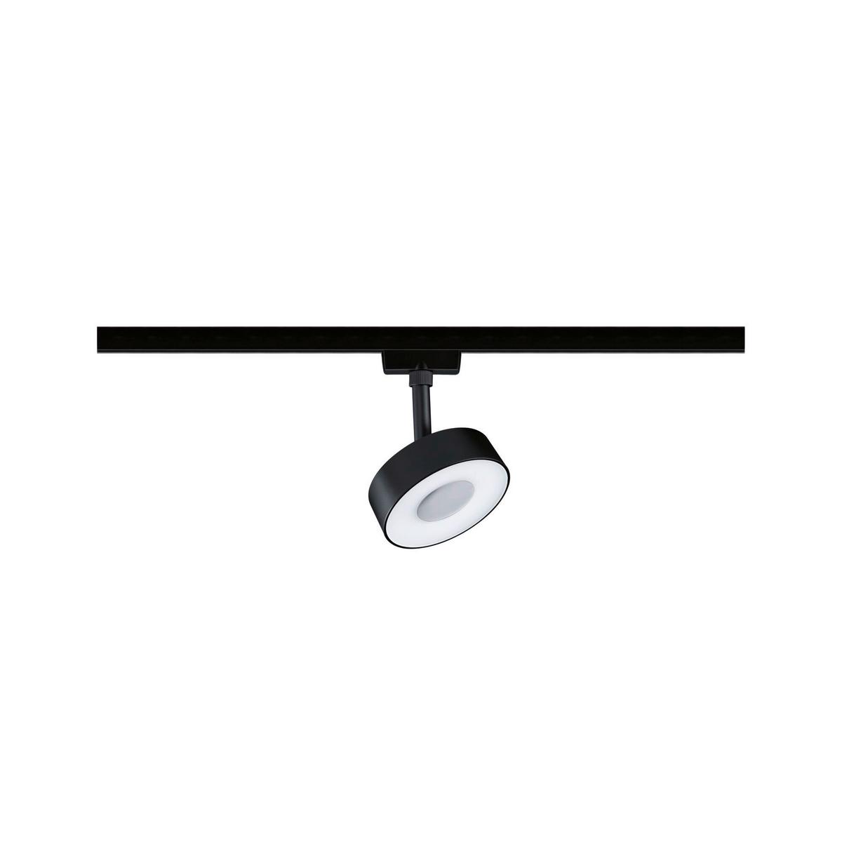 Schienensystem-Strahler 95589 Urail Spot Circle - Schwarz, Basics, Kunststoff/Metall (10/13,5cm) - Paulmann