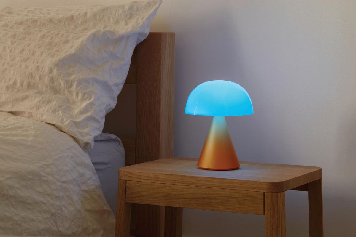 Akku-tischleuchte Lexon Mina L - Orange, Design, Kunststoff/Metall (14/17/14cm)
