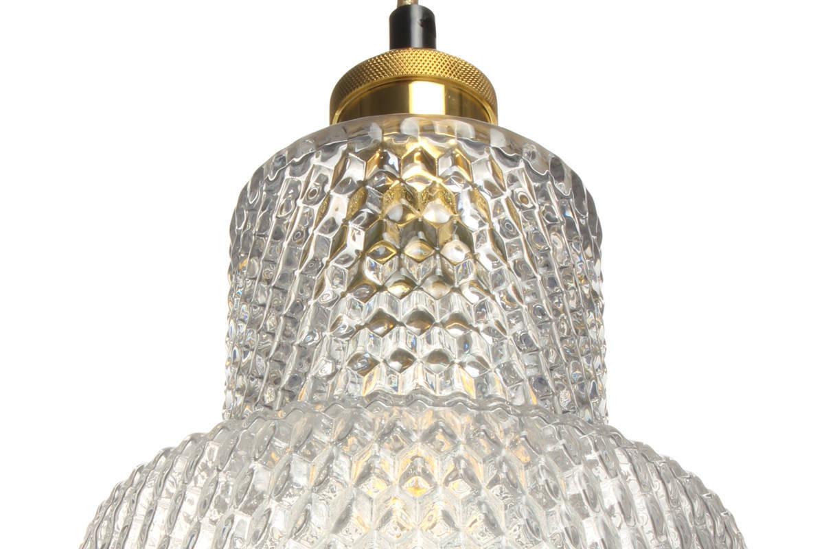 Hängeleuchte Mona H: 27 Cm 1-Flammig - Klar, Trend, Glas (17/27/17cm) - Kayoom