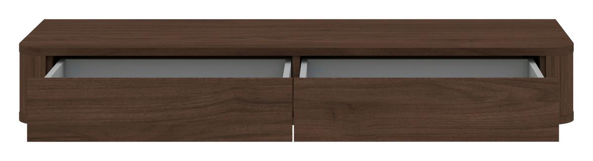 KONSOLENTISCH Mocha Walnussfarben B: 115,2cm - Walnussfarben, Design, Holzwerkstoff (115,2/15,8/40cm) - MID.YOU
