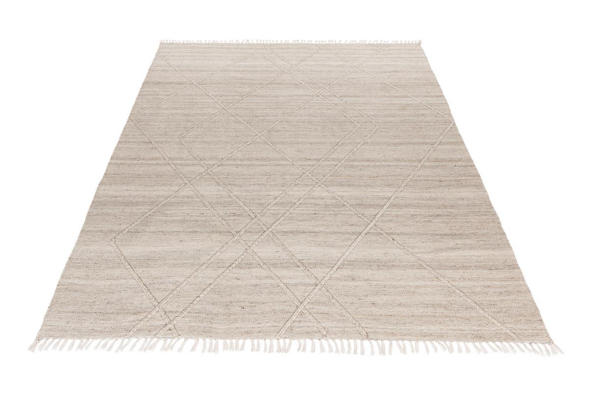 Flachwebteppich My Dakar 365 - Creme, Basics, Textil (80/150cm) - Obsession