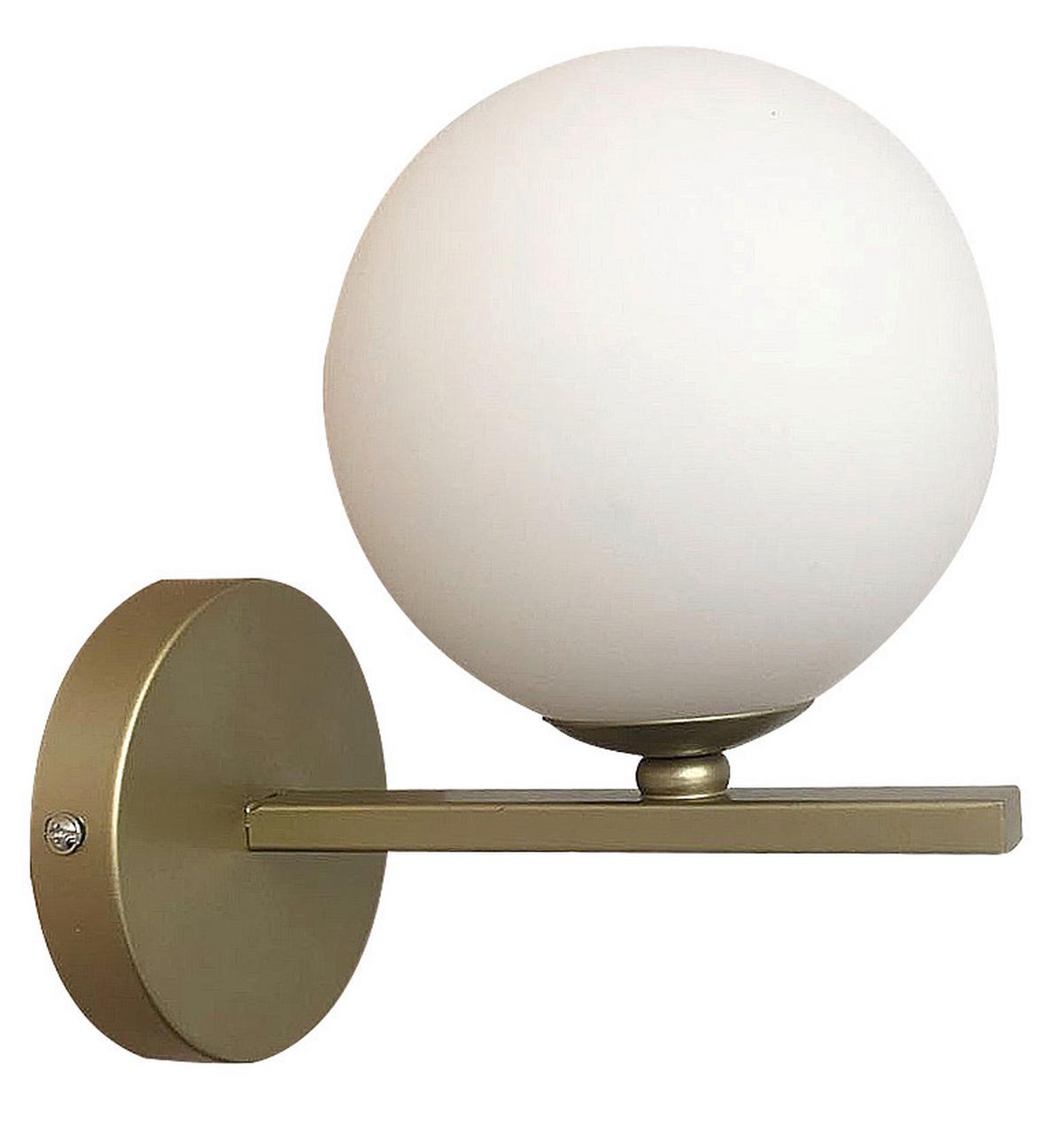 Wandleuchte 21-73419 - Messingfarben, KONVENTIONELL, Metall (20/12/19cm)