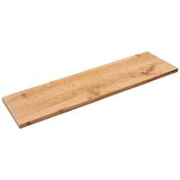 NÁSTĚNNÁ POLICE SKATE 80/20 - barvy dubu, Moderní, kompozitní dřevo (80/1,8/20cm)