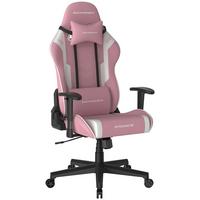HERNÍ ŽIDLE PRINCE - bílá/pink, Moderní, textil/plast (67/126/67cm) - Dxracer