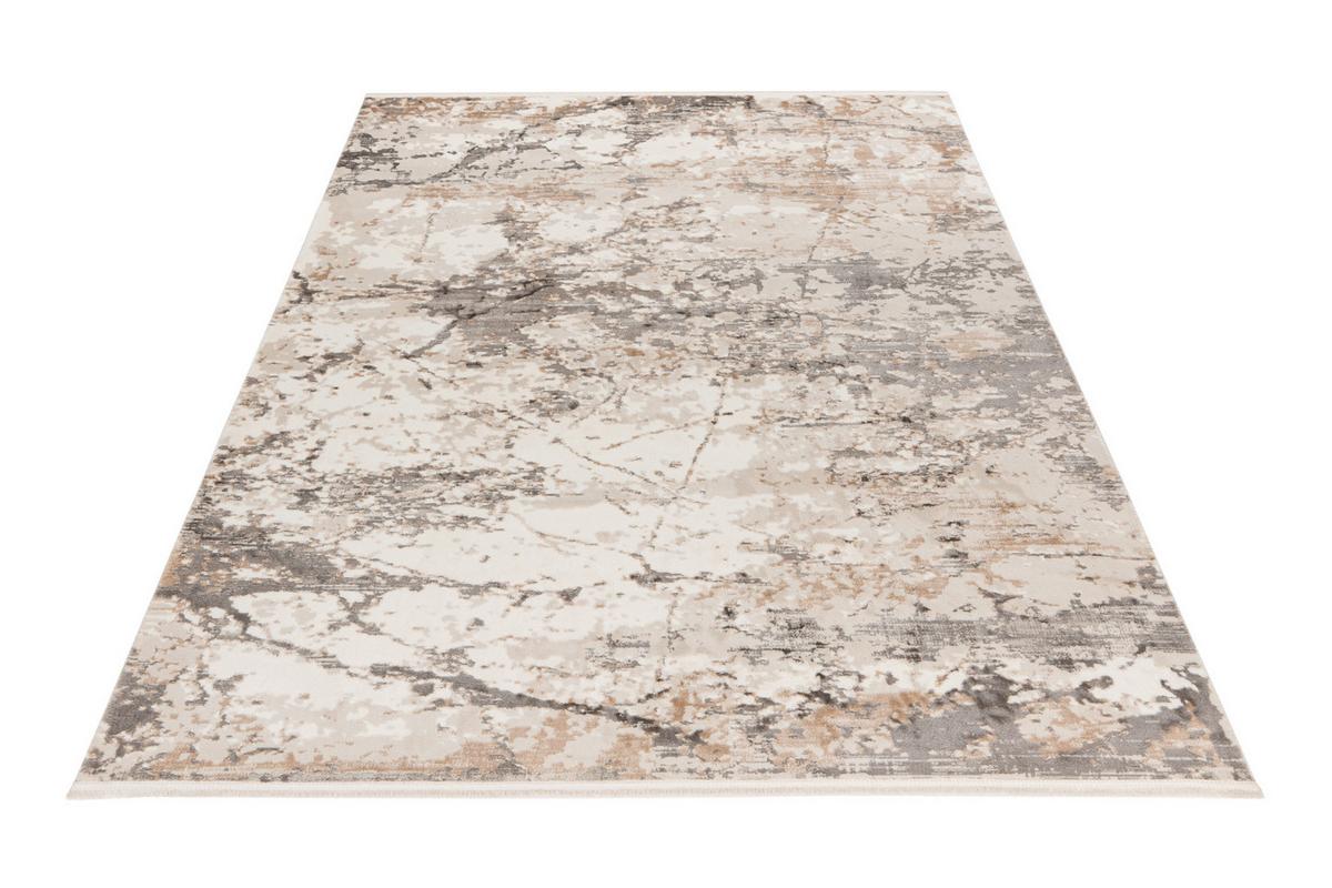 Flachwebteppich My Memphis 381 - Grau, Basics, Textil (200/290cm) - Obsession