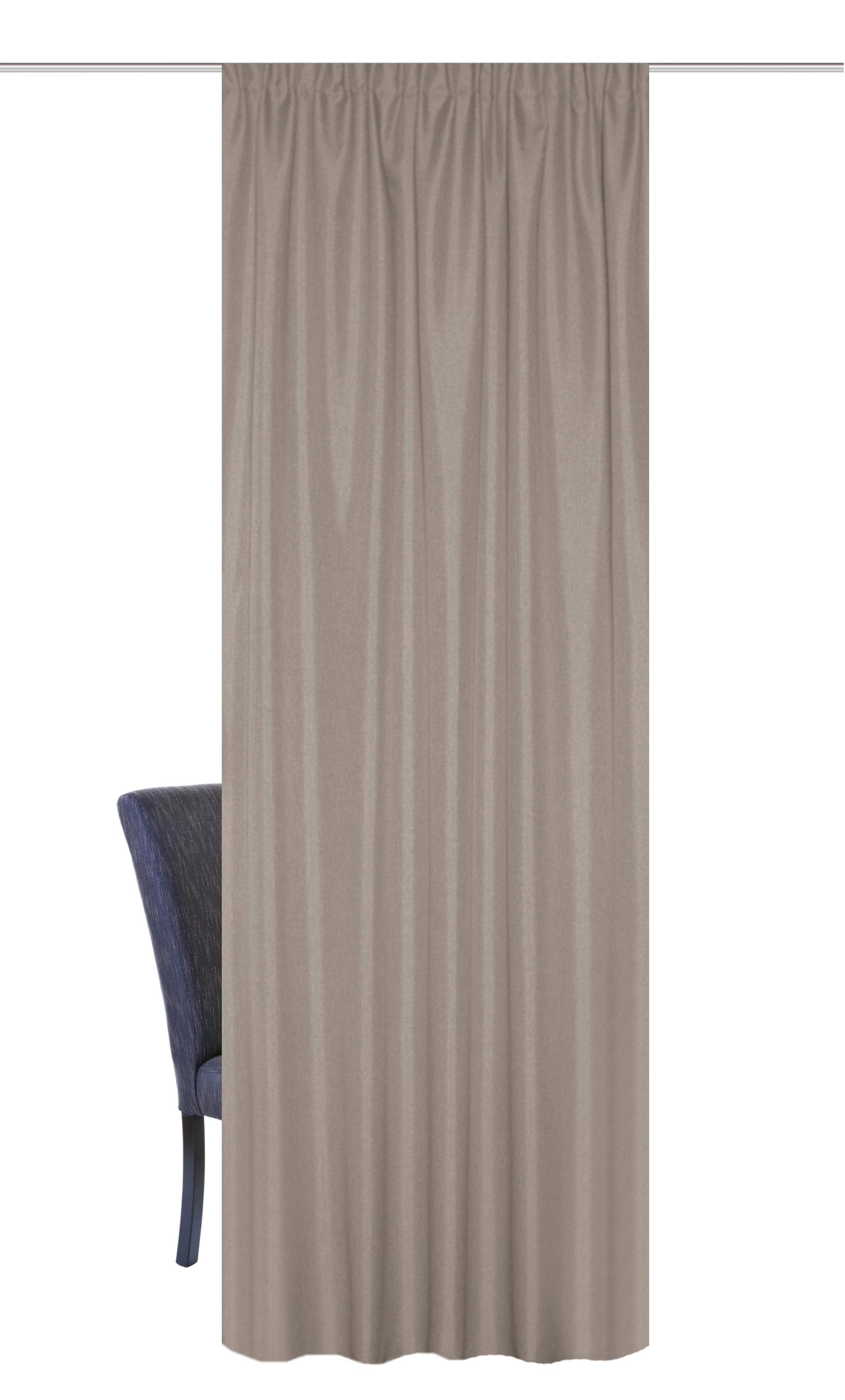 Wärmeschutzvorhang Naturfarben 135/300 Cm - Naturfarben, Basics, Textil (135/300cm) - Schmidt W. Gmbh