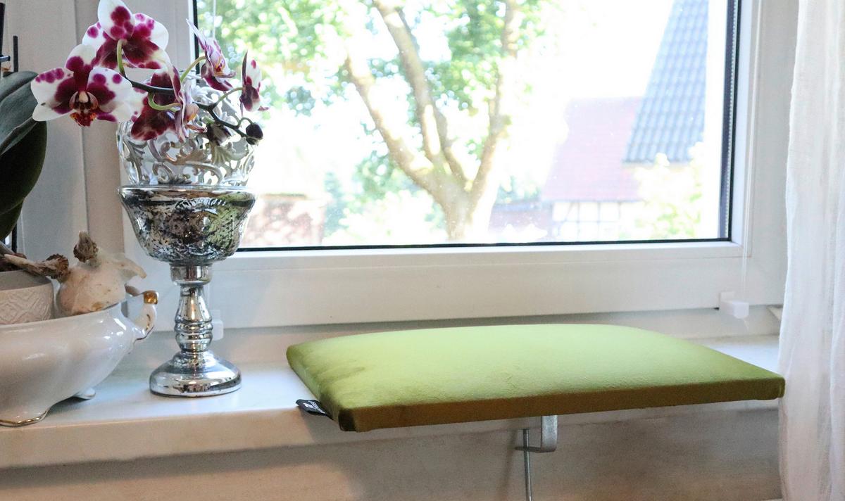 Haustierkissen Jerry Olivgrün L: 40 Cm - Olivgrün, Holzwerkstoff/Textil (40/26/3cm)