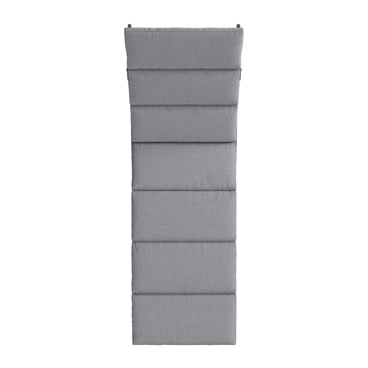 ZÁHRADNÉ LEŽADLO OTTI - sivá/antracitová, Basics, kov/textil (211/44/75cm) - Mömax