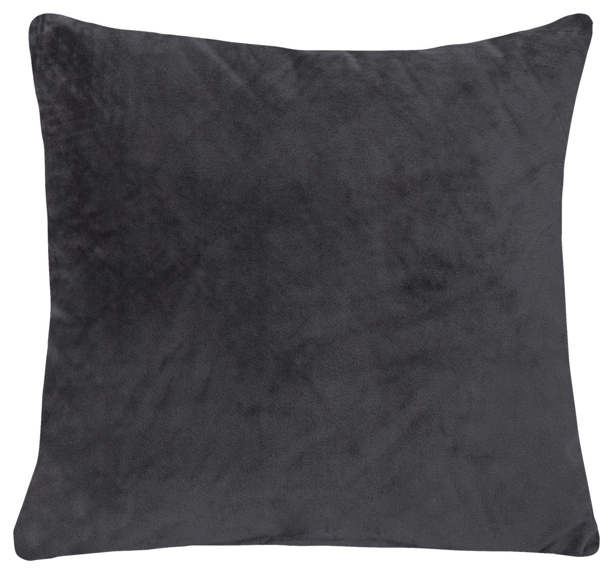 Kissenhülle Uta - Türkis/Taupe, KONVENTIONELL, Textil (40/40cm) - Ondega