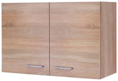 KUCHYŇSKÁ HORNÍ SKŘÍŇKA SAMOA  H 80 - bílá/Sonoma dub, Konvenční, kompozitní dřevo/plast (80/54,8/32cm)