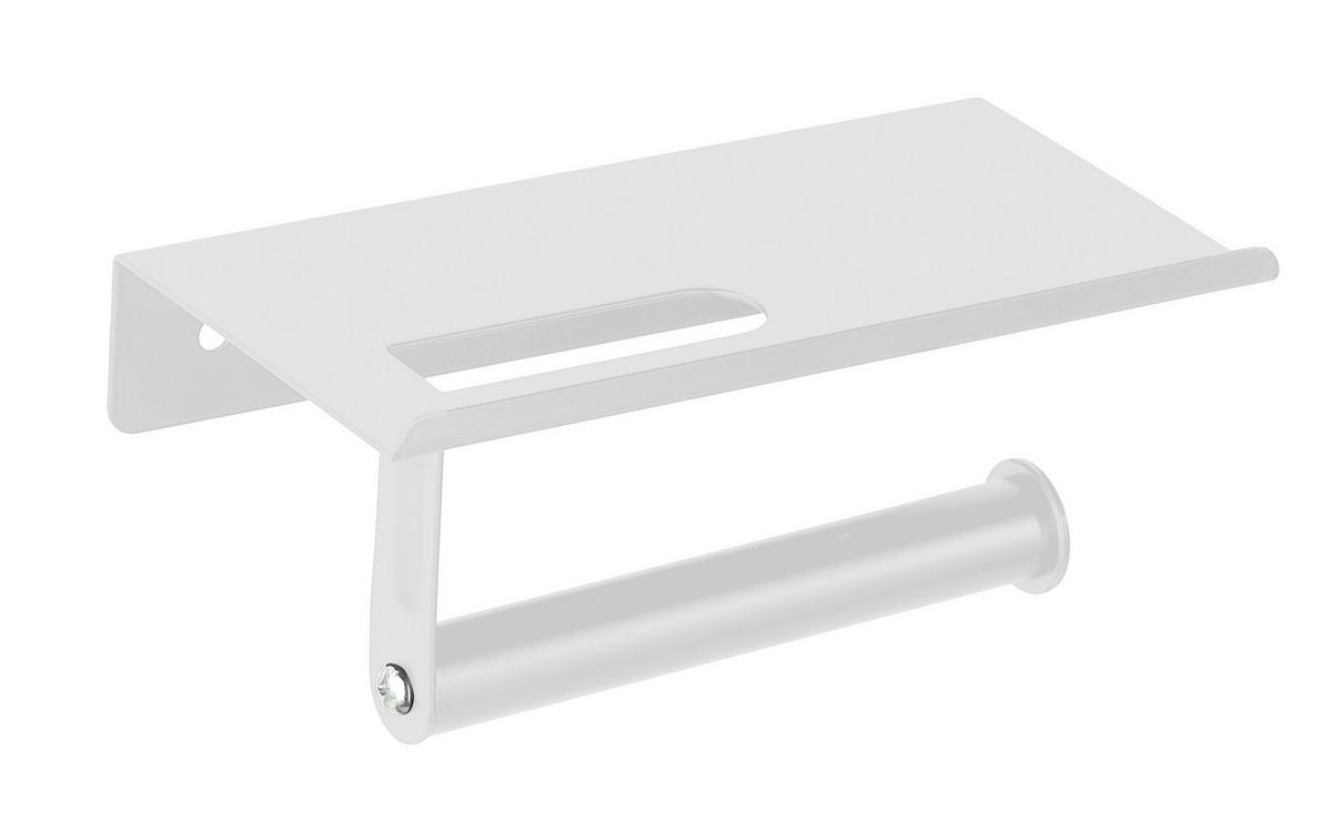 DRŽÁK NA TOALETNÍ PAPÍR ALLSTAR WALLI 70013400 - bílá, Konvenční, kov (18/9,5/7,5cm) - Wenko
