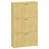 Schuhschrank Sulos Honigeiche Dekor - Honigeiche, Design, Holzwerkstoff (50/108/17cm) - MID.YOU