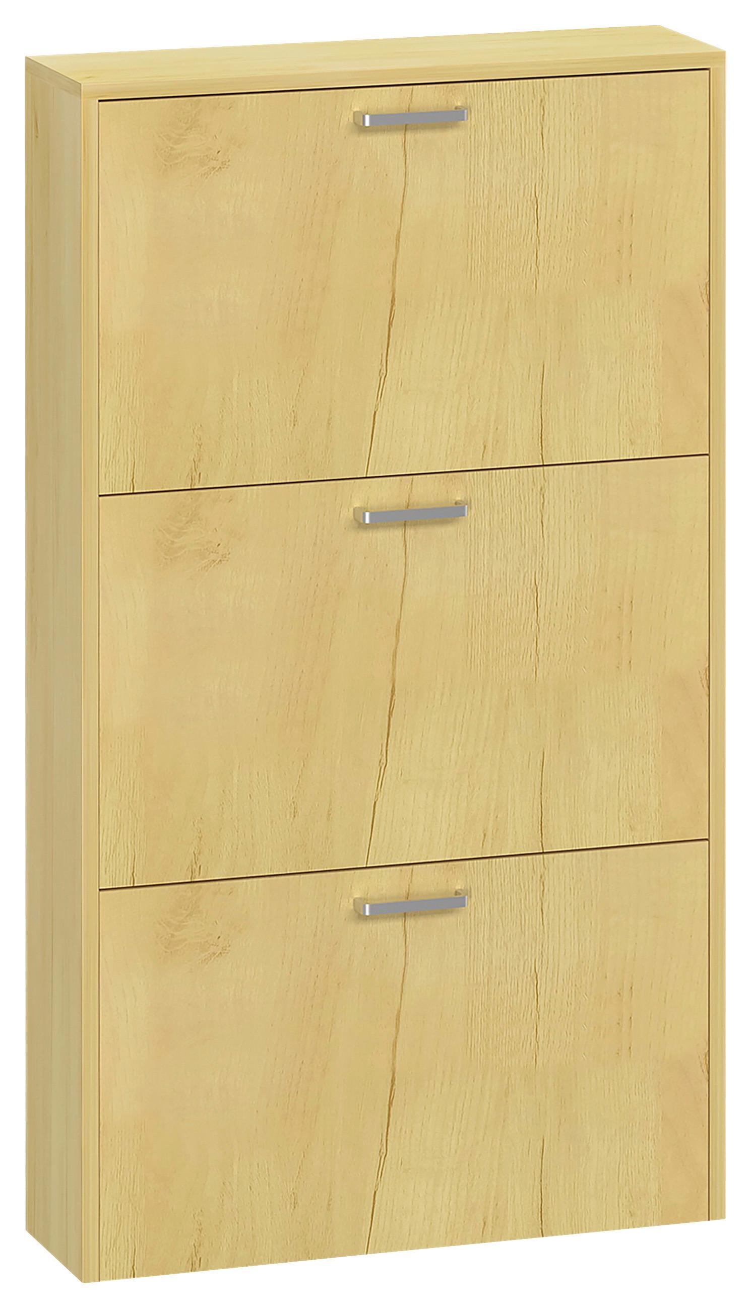 Schuhschrank Sulos Honigeiche Dekor