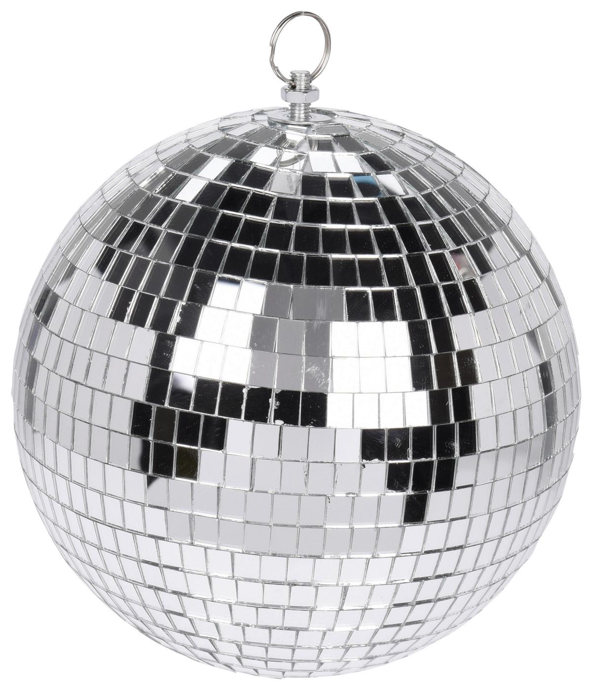 Dekoračná guľa DISCO - farba strieborného duba, Modern, sklo (18/18/18cm) - Mömax