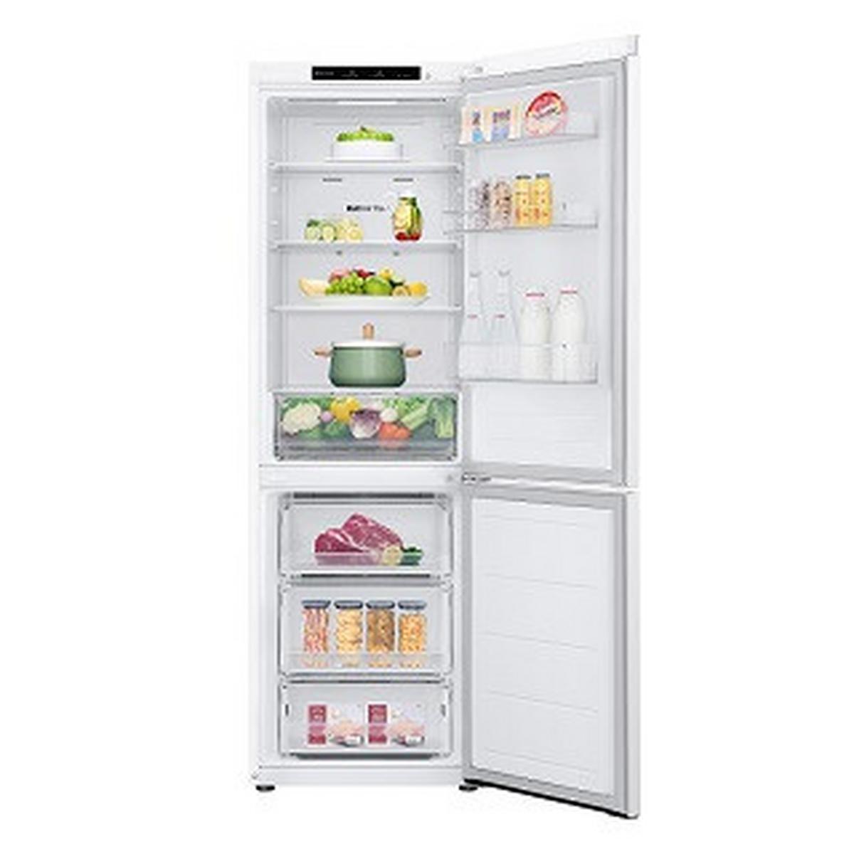 Szabadonálló Kombinált Hűtő Lg Gbv21l0esw - fehér, Basics, műanyag/Üveg (59,5/68,2/186cm)