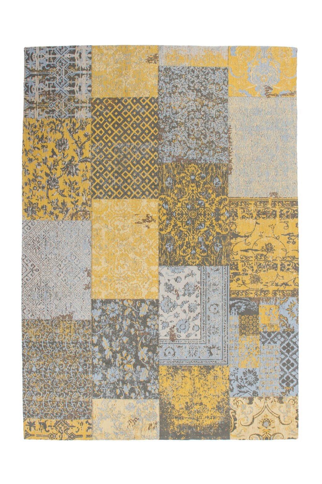 Flachwebteppich Symphony 160 Goldfarben, 200x290 cm - Goldfarben, KONVENTIONELL, Textil (200/290cm) - Kayoom