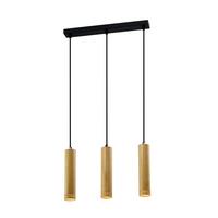 HÄNGELEUCHTE 33-79138 TUBO - Schwarz, Design, Metall (46/6/90cm)