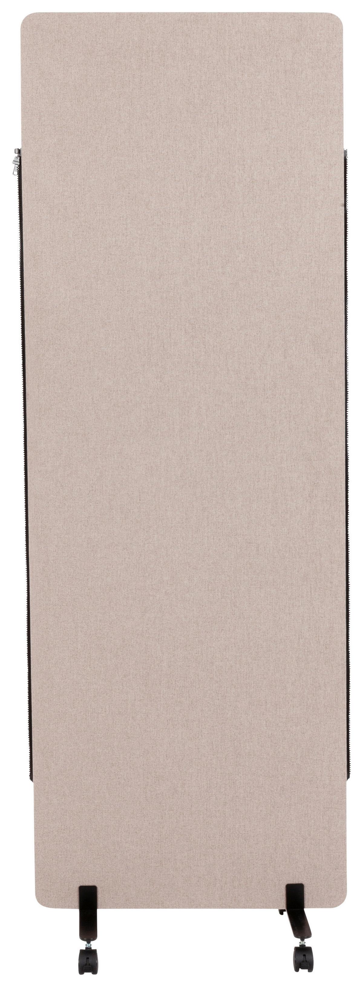 Trennwand Flexmiut - Taupe, Basics, Kunststoff/Textil (60/177/3cm) - MID.YOU