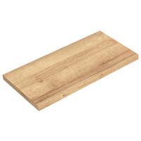 Waschtisch-Abdeckplatte Bavelli 78x44,5 cm Eiche Dekor - Eichefarben, KONVENTIONELL, Holzwerkstoff (78/4/44,5cm)