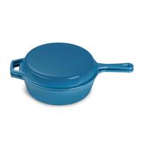 SADA HRNCOV 2-dielna - modrá, Basics, kov (26,5cm) - Echtwerk