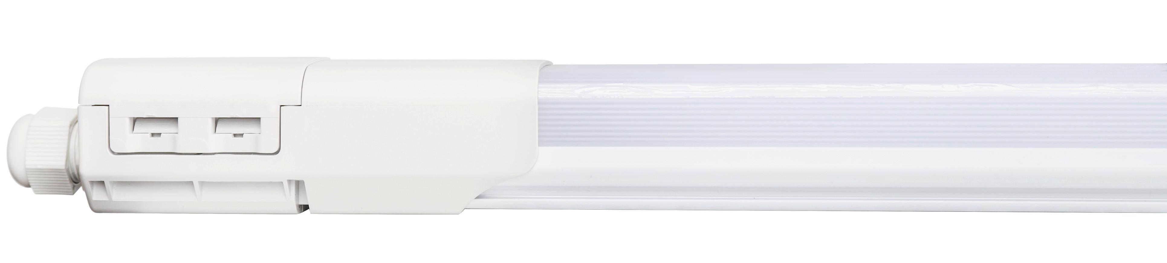 LED-Deckenleuchte L: 110,3 cm, für In- und Outdoor - Weiß, Basics, Kunststoff (110,3/5,2/4,1cm)
