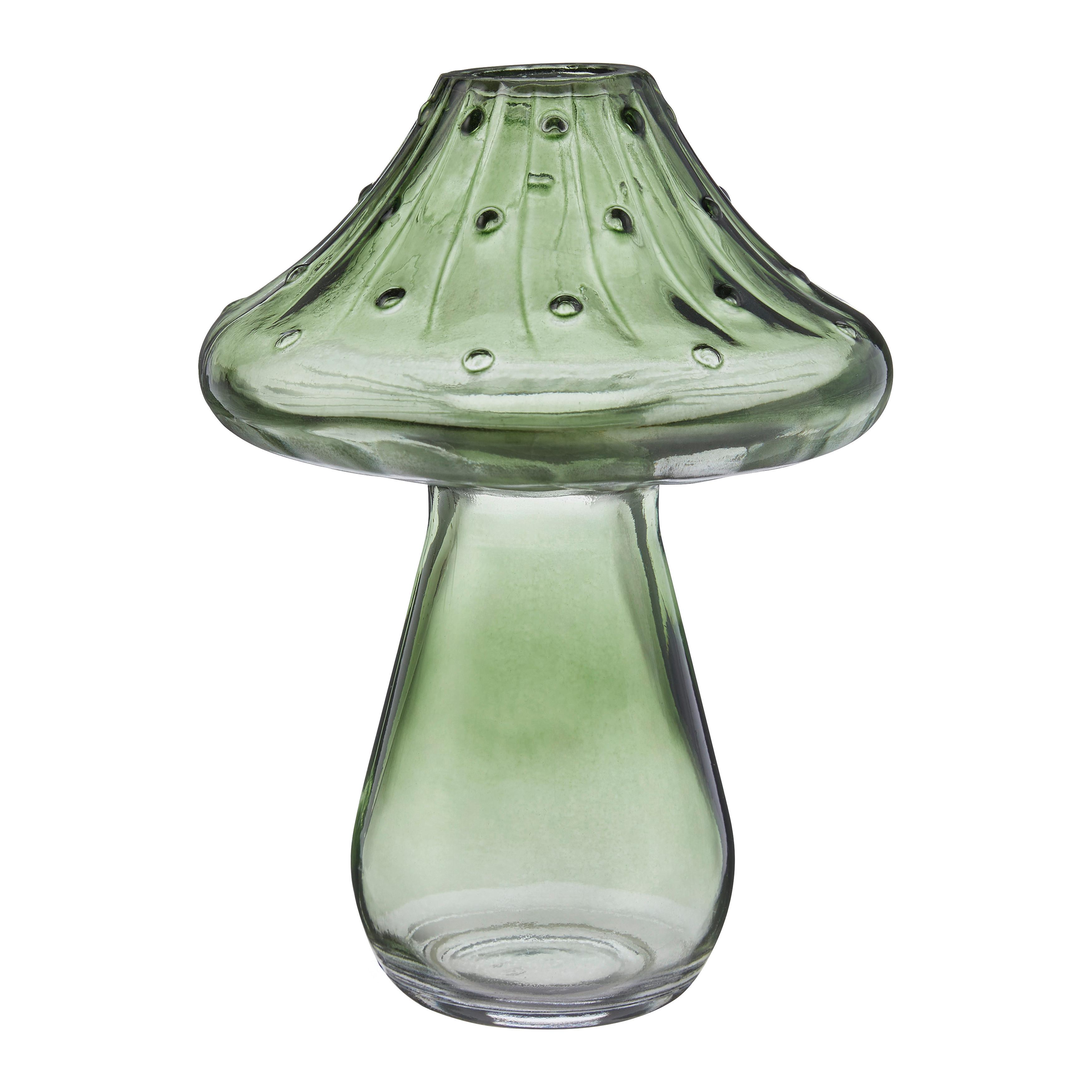 DEKORAČNÍ HŘIB ANDI -PAZ- - zelená, Konvenční, sklo (10/14cm) - Modern Living