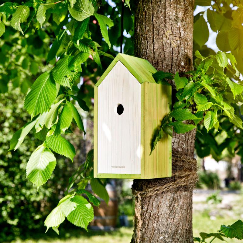 Vogelhaus Nistkasten Cube - Multicolor, Basics, Holz (15/31/14cm)