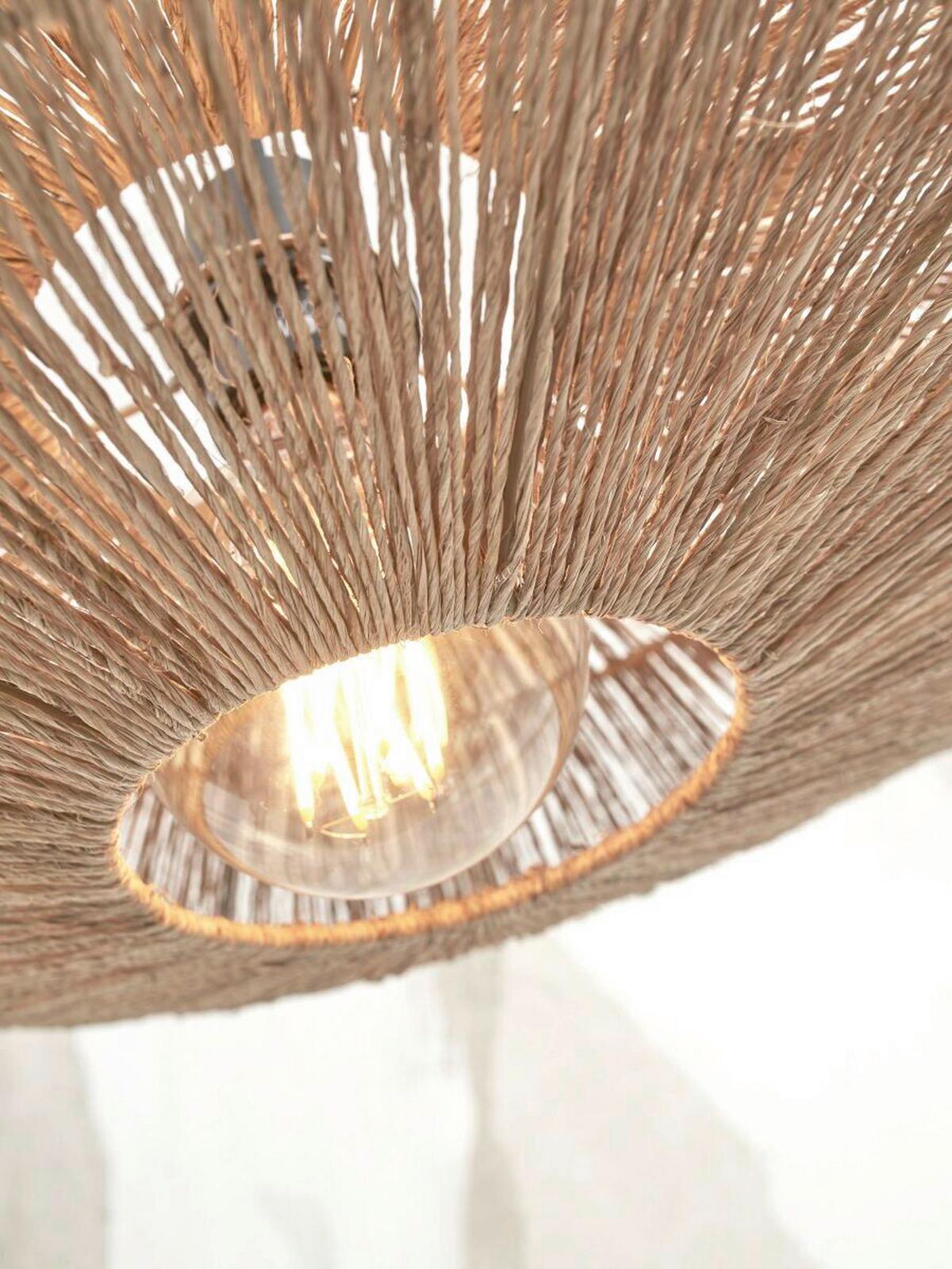 DECKENLEUCHTE IGUAZU/C/4012/N - Naturfarben, Trend (40/40/12cm) - Good & Mojo