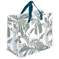 Einkaufstasche Palme - Weiß/Grün, Basics, Textil (58/29,5/48cm) - Luca Bessoni