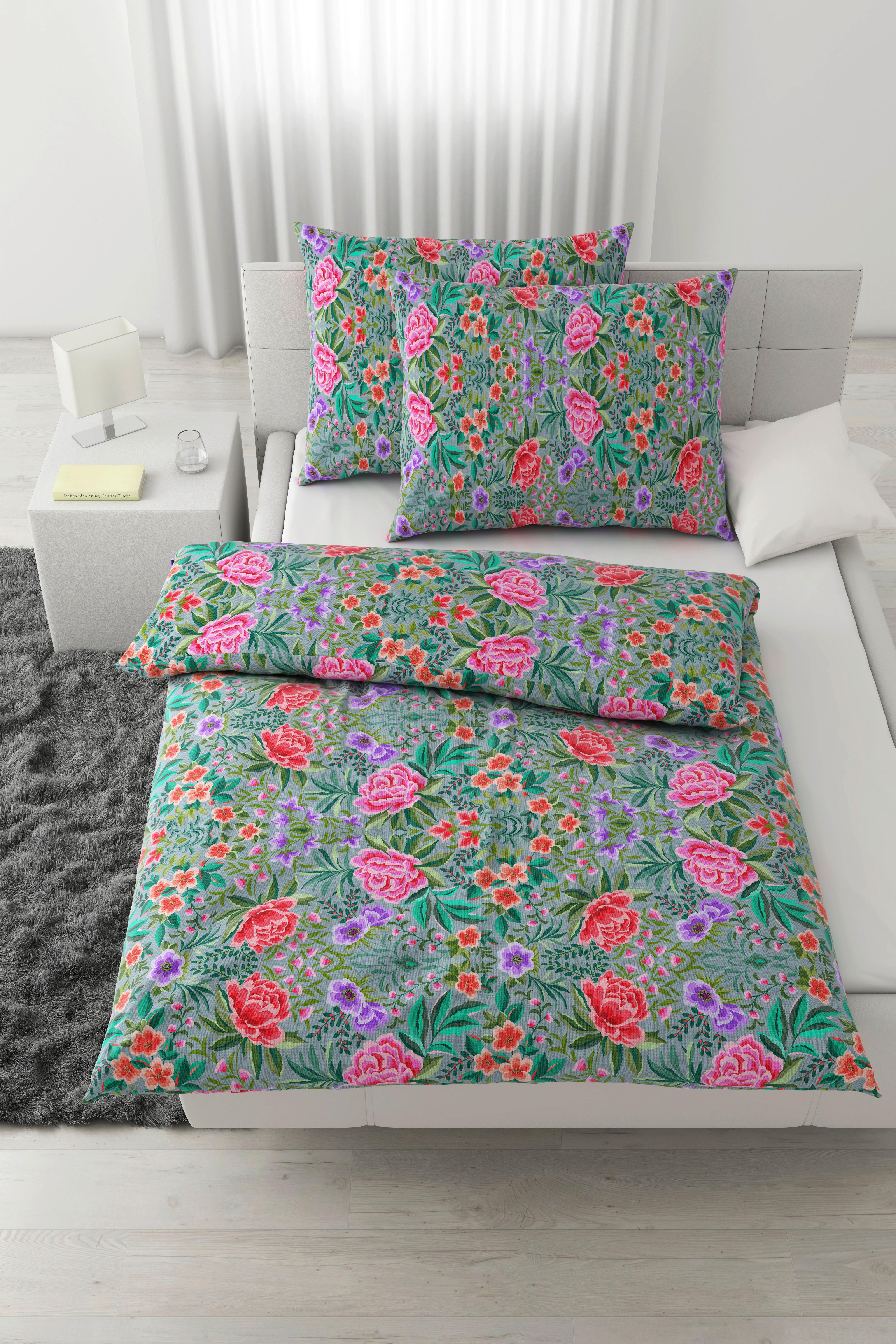 Povlečení Vivien XXL, 2x70/90 200/220cm - vícebarevná, Romantický / Rustikální, textil (200/220cm) - Mömax