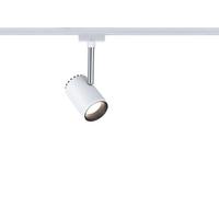 Schienensystem Urail Strahler 95283 LED-Spotkopf Schwenkbar - Chromfarben/Weiß, Basics, Metall (5,9/18/9cm) - Paulmann