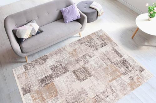 Webteppich Grau/Silberfarben Akropolis 160x230 cm - Silberfarben/Grau, Design, Textil (160/230cm) - Kayoom