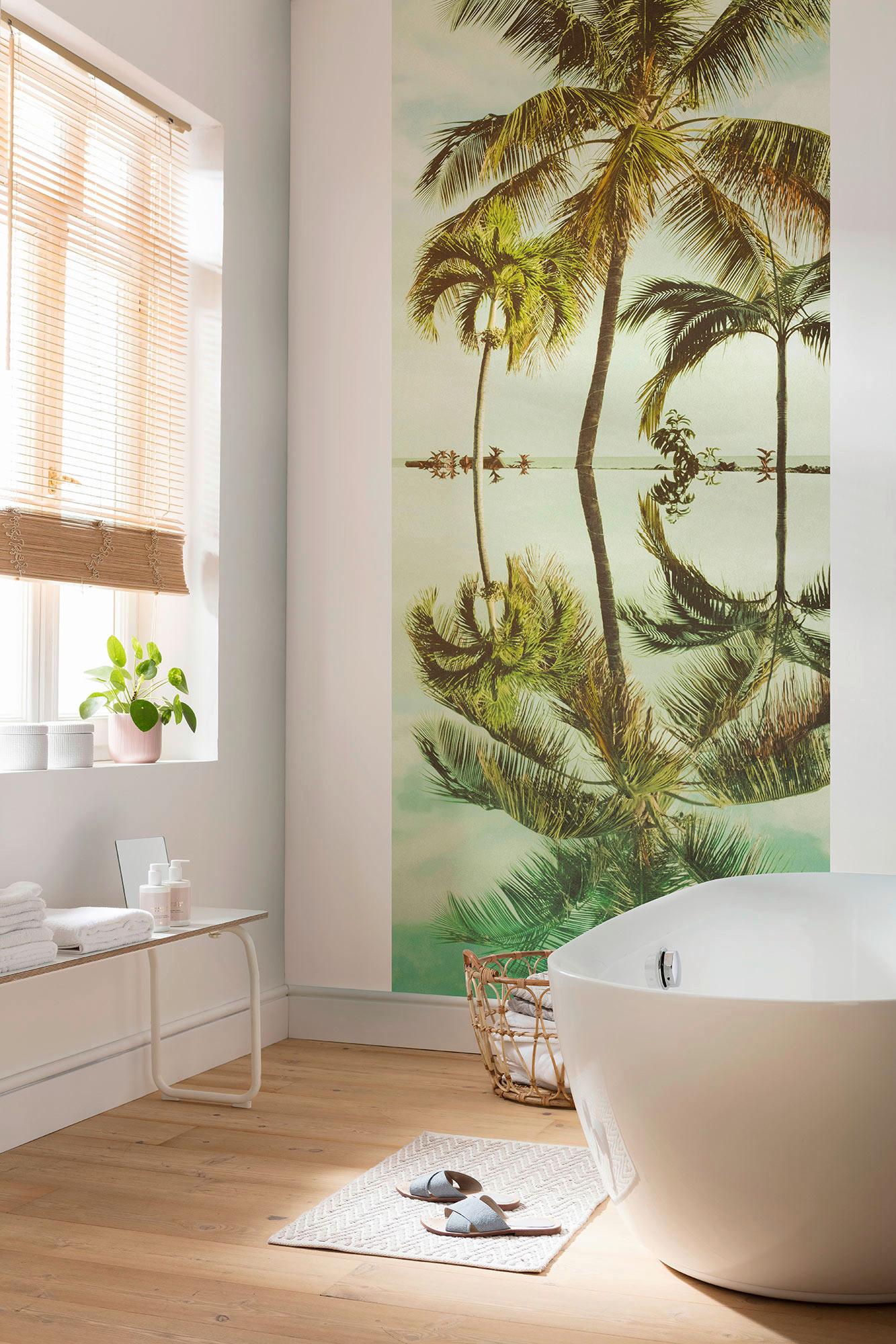 Vliestapete Key West Panel - Multicolor, Basics (100/250cm) - Komar