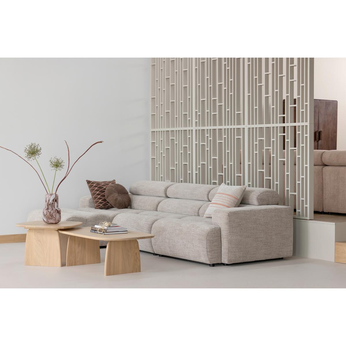 SOFAELEMENT Novi Naturfarben B: 109cm - Schwarz/Naturfarben, Design, Textil (109/86/173cm) - Livetastic