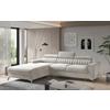 Ecksofa Grayson Beige S: 205x278 cm - Beige/Silberfarben, Design, Textil (205/278cm) - MID.YOU
