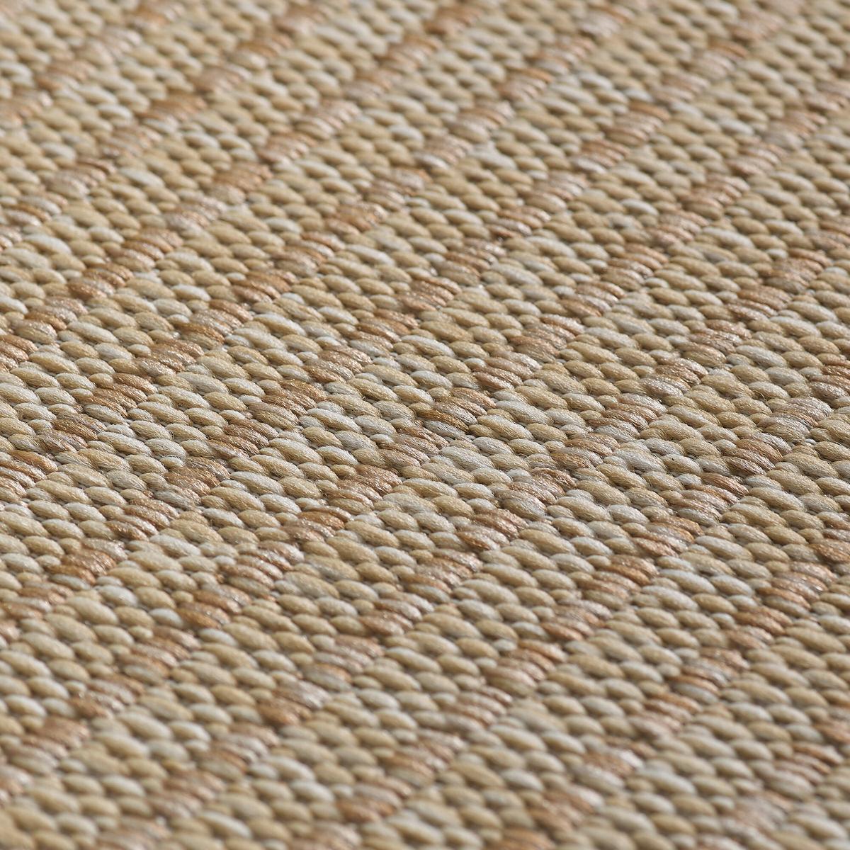 Outdoor-Teppich Giza Beige 160x230 cm, In- & Outdoor - Beige, Basics, Textil (160/230cm) - Novel