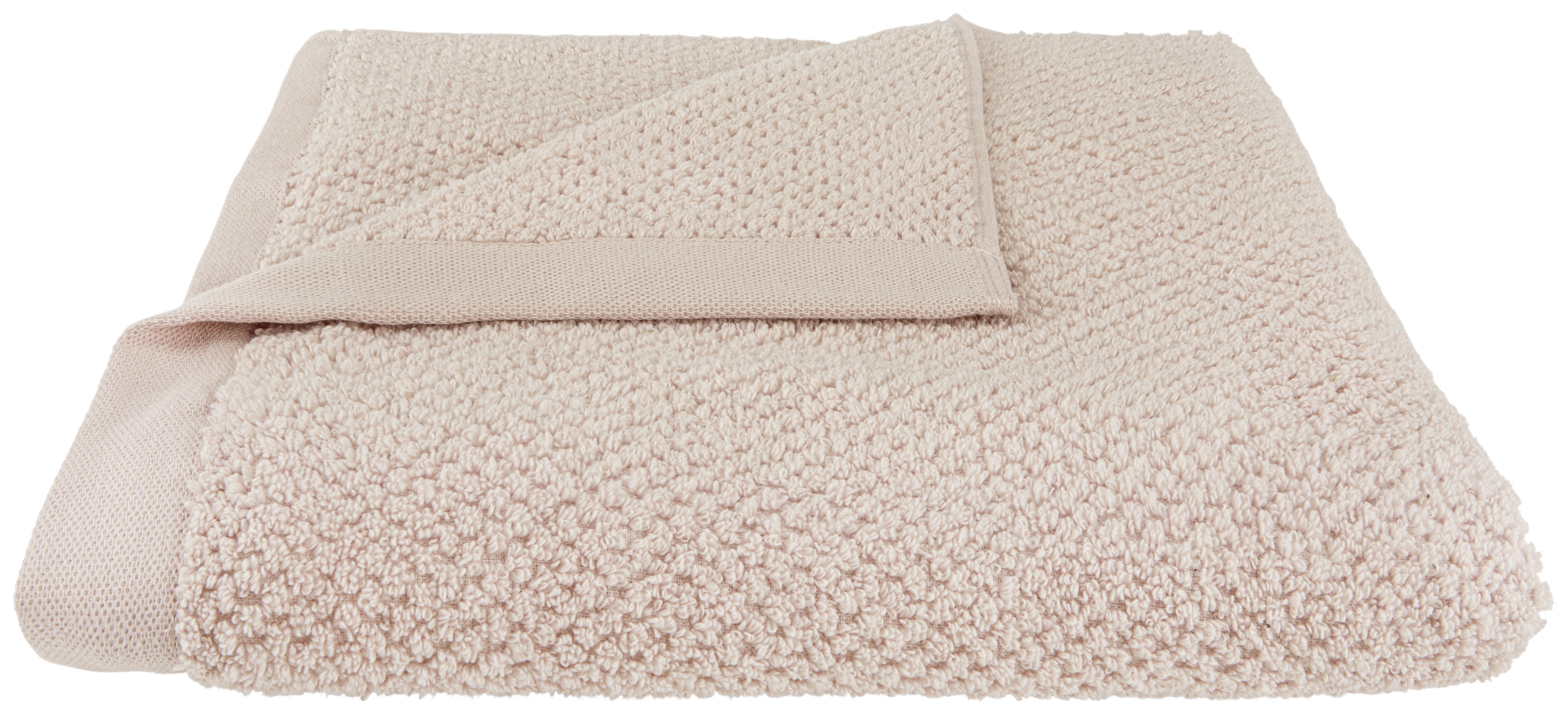 Osuška Do Sprchy Luise, 70/140cm, Růžová - růžová, Konvenční, textil (70/140cm) - Modern Living