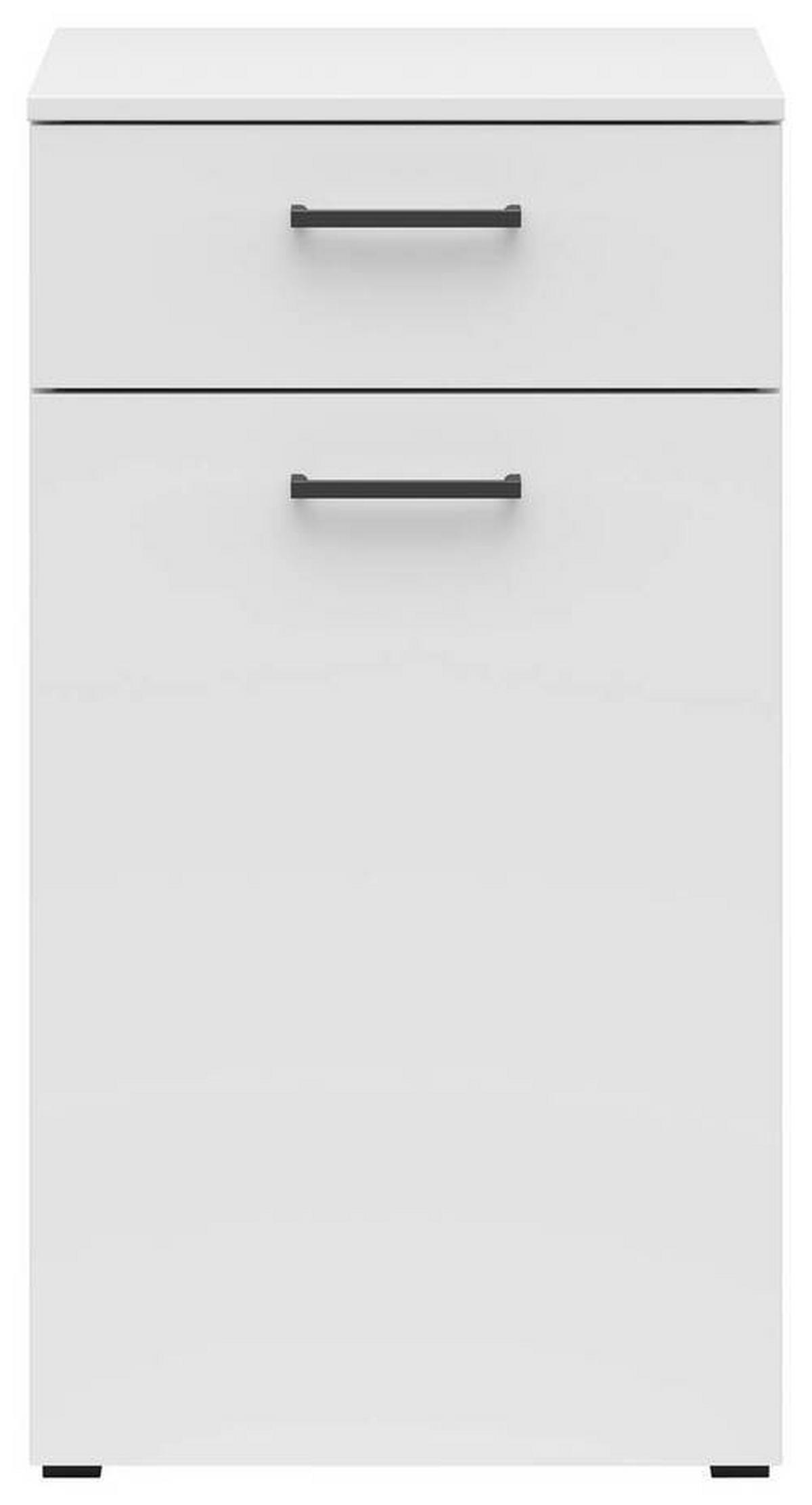 Komód Multistauraum - fehér, Modern, faalapú anyag (45/83/40cm) - Carryhome