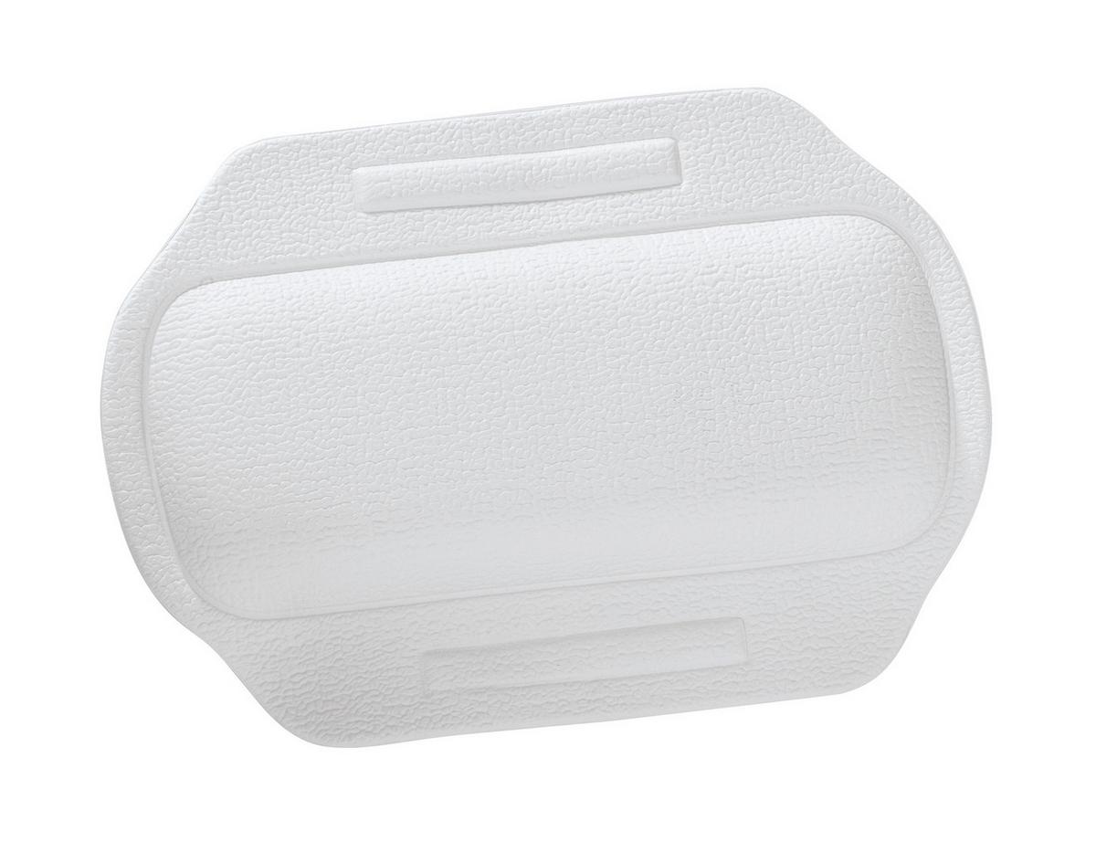 Badewannenkissen Florida 3001401100 - Weiß, MODERN, Kunststoff (34,5/2,3/24cm) - Wenko