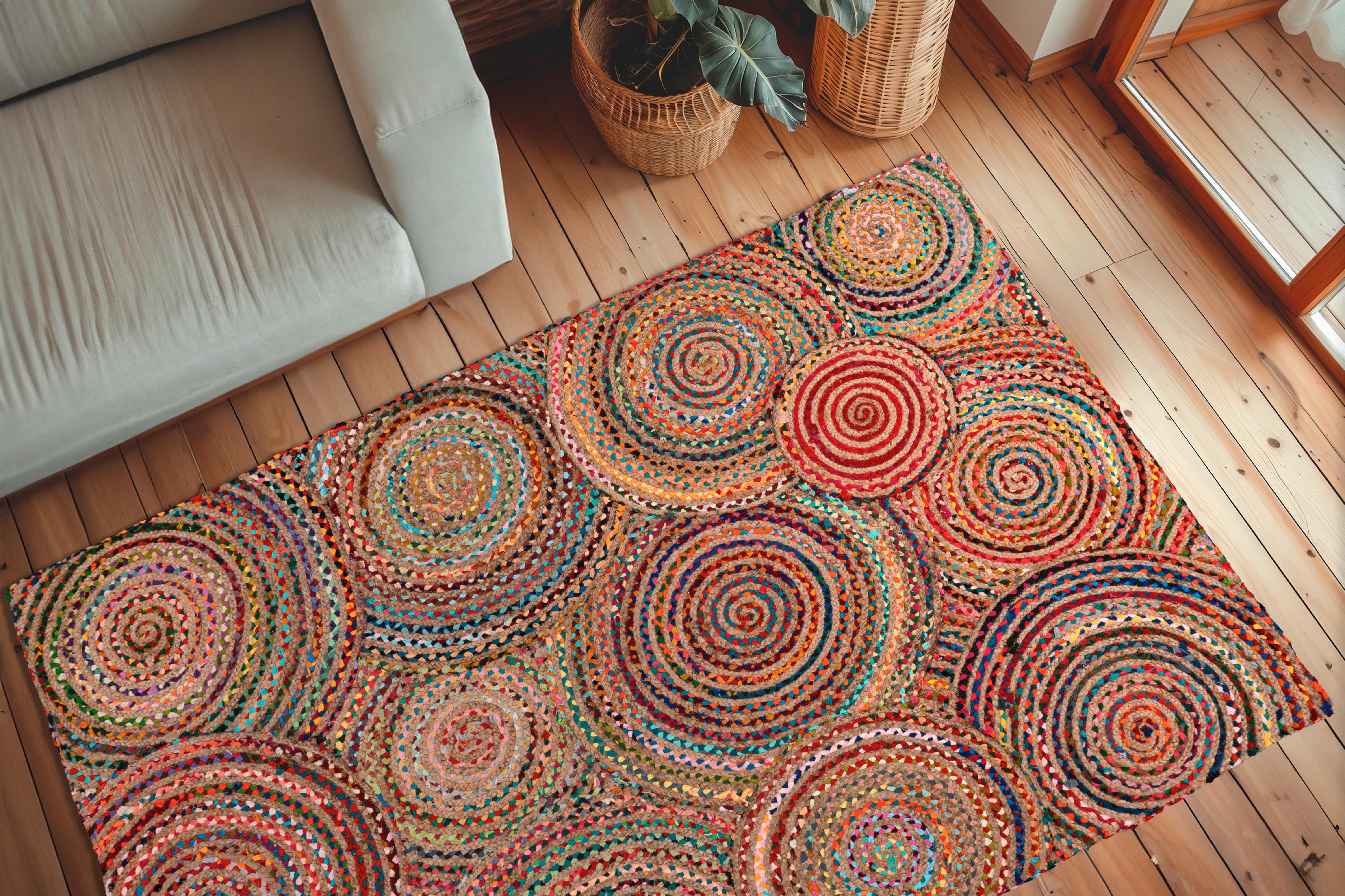 Flachwebteppich My Cancun 331 Multi 160x230 - Multicolor, Basics, Textil (160/230cm) - Obsession