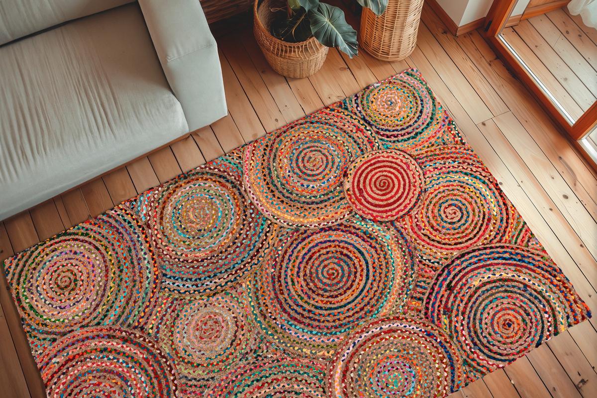 Flachwebteppich My Cancun 331 Multi 120x170 - Multicolor, Basics, Textil (120/170cm) - Obsession