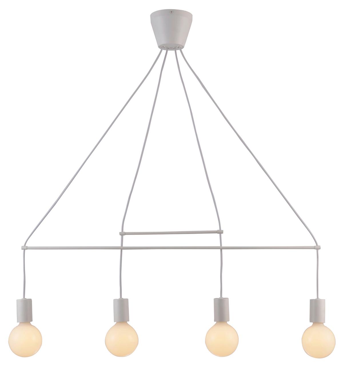 Pendelleuchte 34-70906 Alto - Weiß, Design, Metall (94/10/95cm)