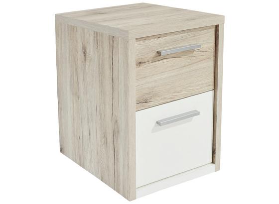Éjjeliszekrény Julia - Tölgyfa/Fehér, konvencionális, Faalapú anyag (45/57/42cm) Éjjeliszekrény Julia - Tölgyfa/Fehér, konvencionális, Faalapú anyag (45/57/42cm)