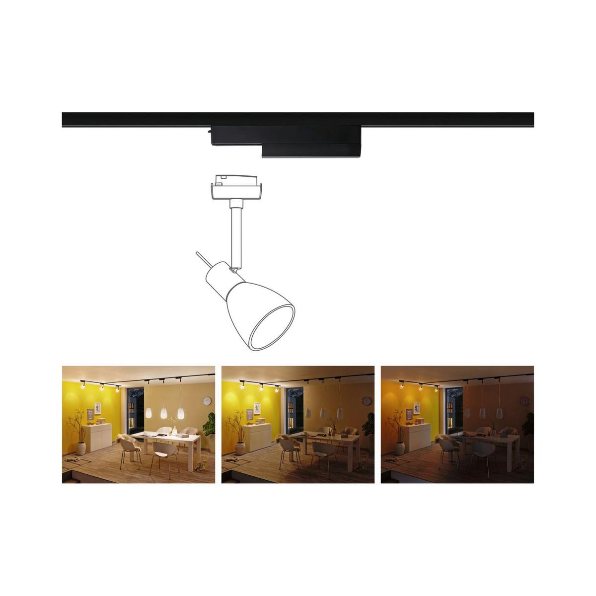 Schienensystem-Adapter 95678 Urail Adapter Zigbee - Basics (17,5/5,0/2,0cm) - Paulmann