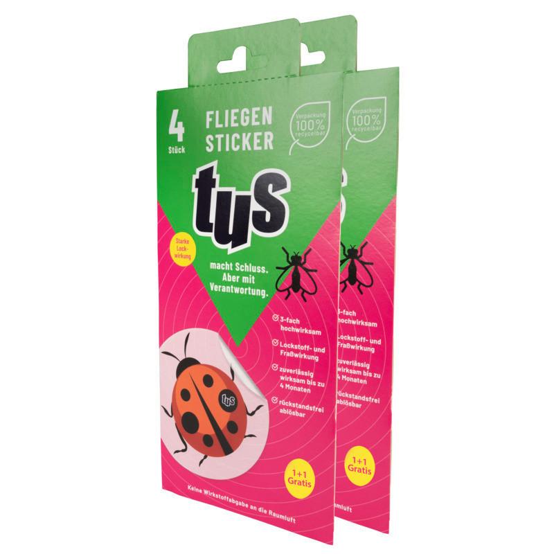 Fliegenfänger Tus Fliegen Sticker 1 & 1 Pack - Basics