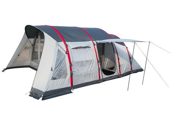 Zelt Sierra Ridge Air Pro X6 Tent - Dunkelgrau/Rot, MODERN, Kunststoff/Textil (640/390/225cm) - Bestway Zelt Sierra Ridge Air Pro X6 Tent - Dunkelgrau/Rot, MODERN, Kunststoff/Textil (640/390/225cm) - Bestway