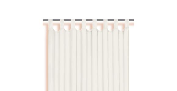 Vorhang Mit Schlaufen Und Band Utila 140x245 Cm Naturfarben - Naturfarben, KONVENTIONELL, Textil (140/245cm) - Ondega
